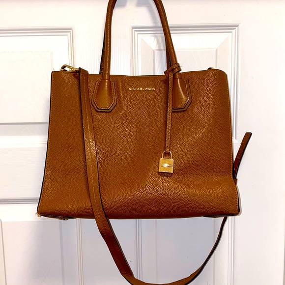 Michael Kors Handbags - Michael kors leather satchel bag